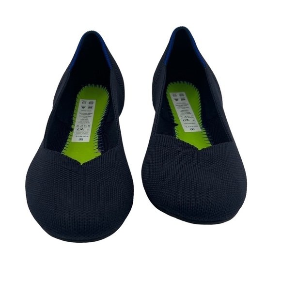 Rothy’s Blue Round Toe Slip On Flats Size 7 Women’s - Picture 3 of 8